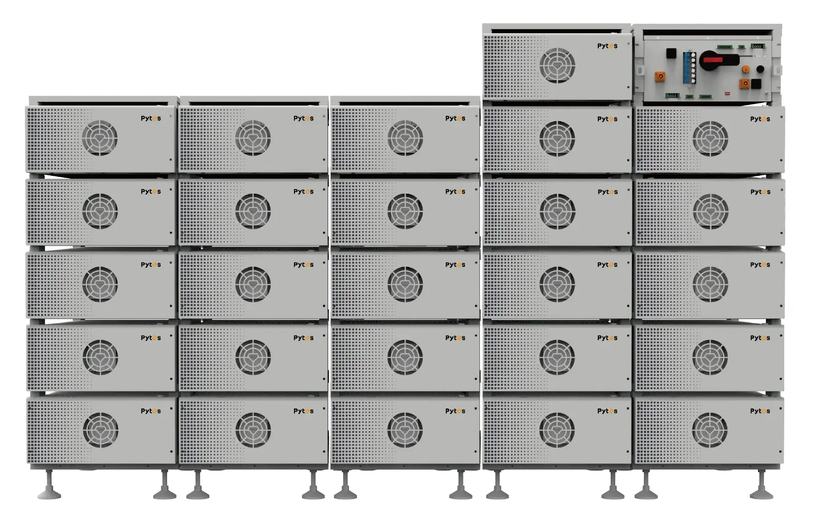 Pytes HV48300 MAX vs. traditionelle batteriskabe